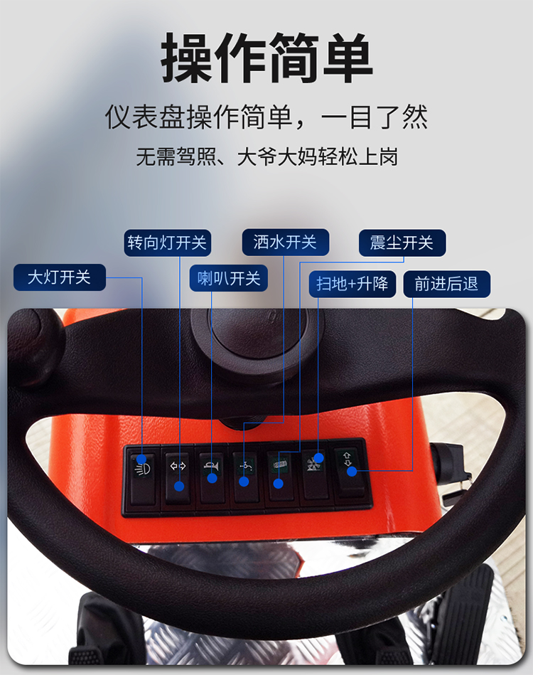 半封閉電動(dòng)掃地車1450 半封閉電動(dòng)掃地車1450