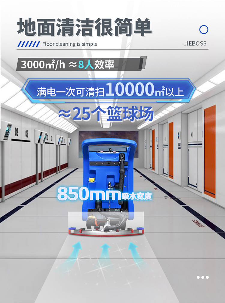 潔博士手推式電動(dòng)洗地機(jī)550X 潔博士手推式電動(dòng)洗地機(jī)550X