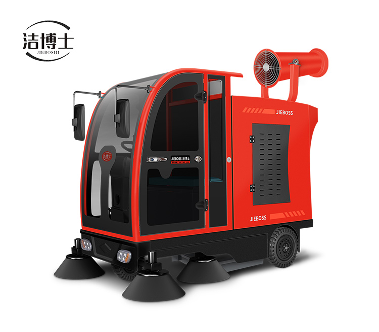 全封閉電動(dòng)掃地車1900B霧炮款 全封閉電動(dòng)掃地車1900B霧炮款